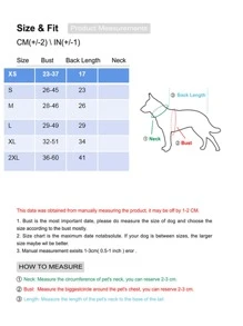 1入組小熊印花寵物毛衣