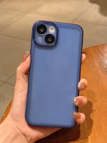 Clear Phone Case - Blue - View 1