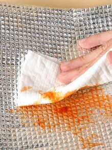 1pc Polyester Lunch Bag, Cartoon Graphic Contrast Tape Insulated Portable Bag For Working, Schooling - Black - View 5