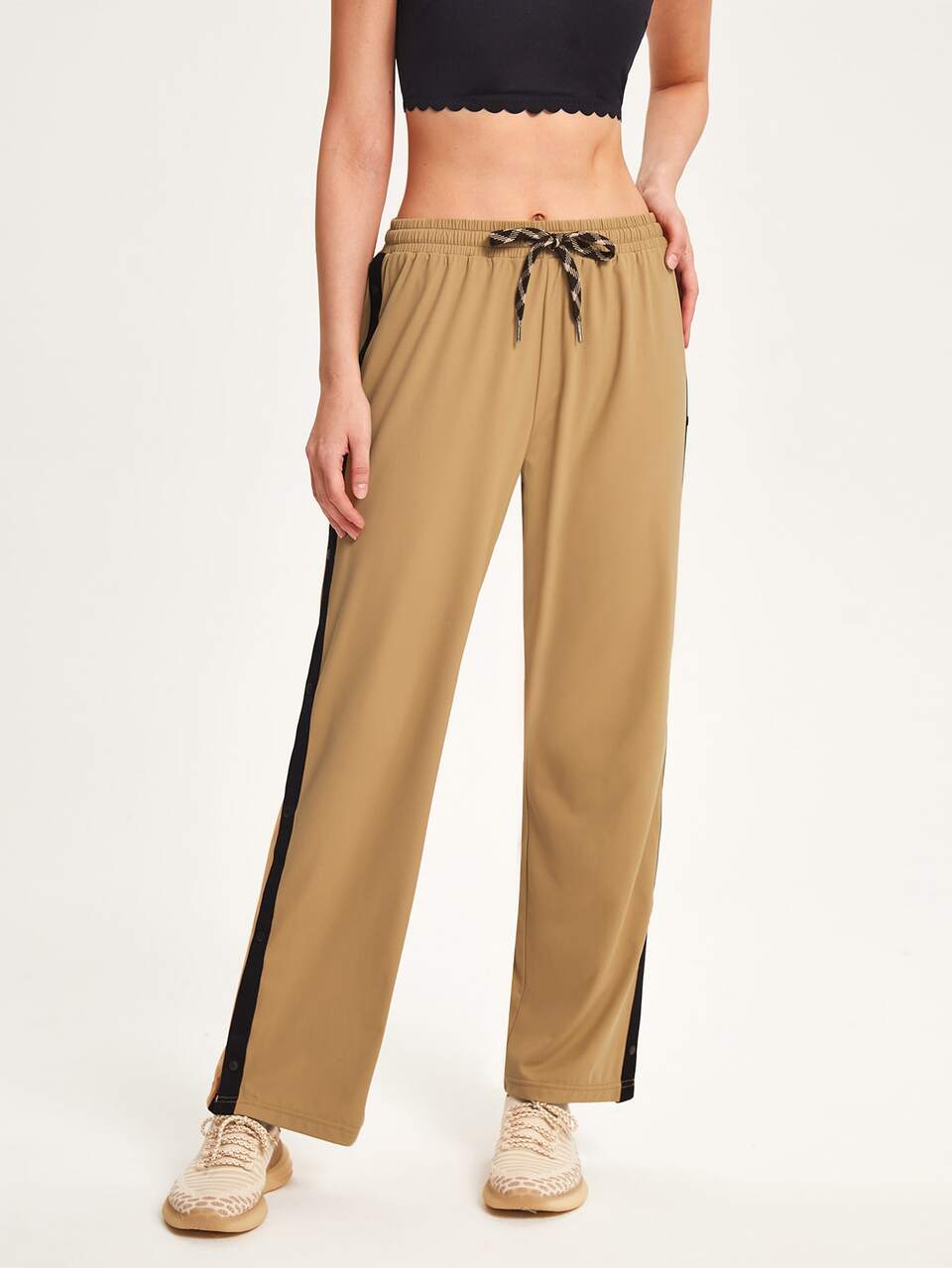 The Jogging Collection Tearaway Snap Track Pants