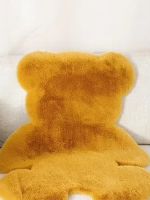1 pieza Alfombra oso de dibujos animados en forma de - Amarillo - Ver 2