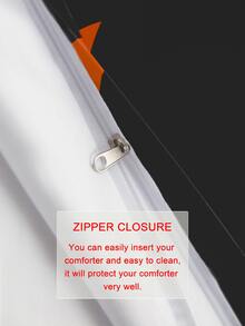 Halloween Pattern Duvet Cover Without Filler - Multicolor - View 5