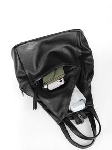 Minimalist Zipper Functional Backpack
