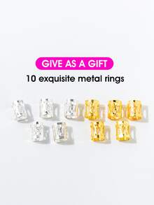 4 cái Nối Dài Tóc Tổng Hợp Xoăn Vừa - Nhiều màu - Xem 3