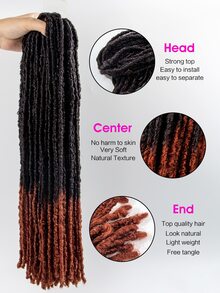 4 cái Nối Dài Tóc Tổng Hợp Xoăn Vừa - Nhiều màu - Xem 6