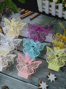 7 cái Hộp Quà Trang Trí Bướm - Nhiều màu - Xem 1