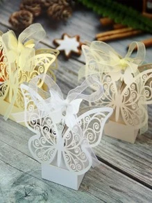 7 cái Hộp Quà Trang Trí Bướm - Nhiều màu - Xem 2
