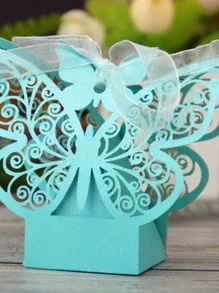 7 cái Hộp Quà Trang Trí Bướm - Nhiều màu - Xem 4