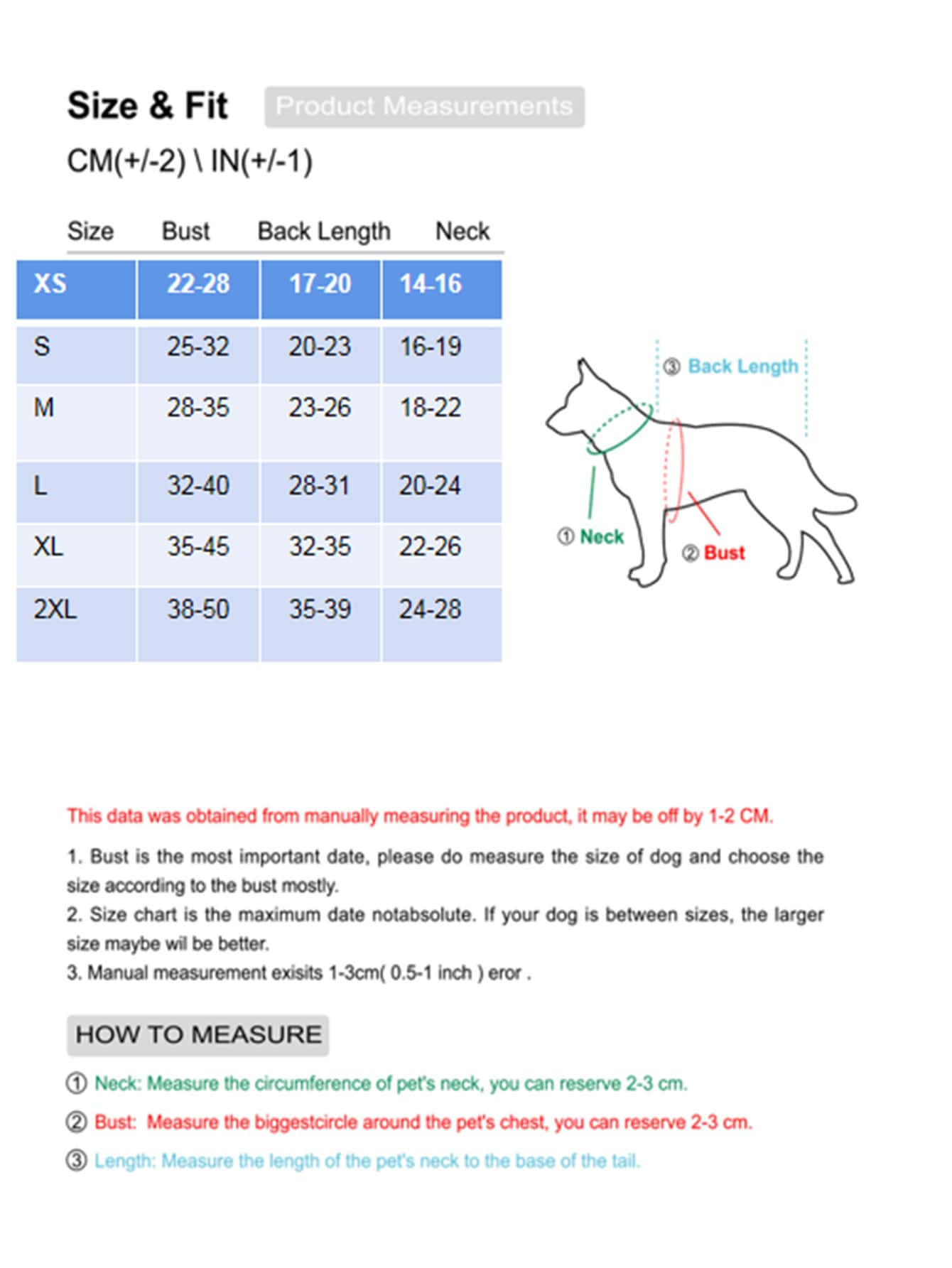 סווטשירטים לחיות מחמד - כחול נייבי - ראה 6