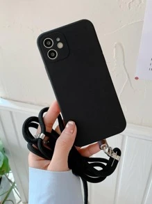 Vỏ điện thoại chắc chắn có dây buộc - màu đen - Xem 3