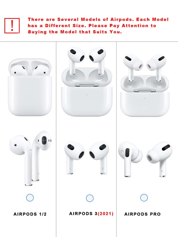 Butterfly & Heart Print Clear Case Compatible With Airpods SHEIN USA