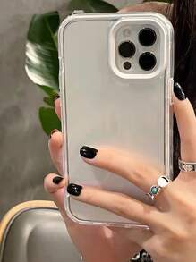 Funda de teléfono lisa compatible con iPhone 11, Galaxy A52, Huawei P20 Lite