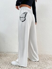 Quần thể thao nữ Túi Loại bướm - trắng - Xem 2