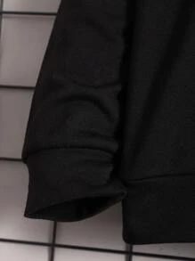 Toddler Boys Tiger Print Sweatshirt - Black - View 4