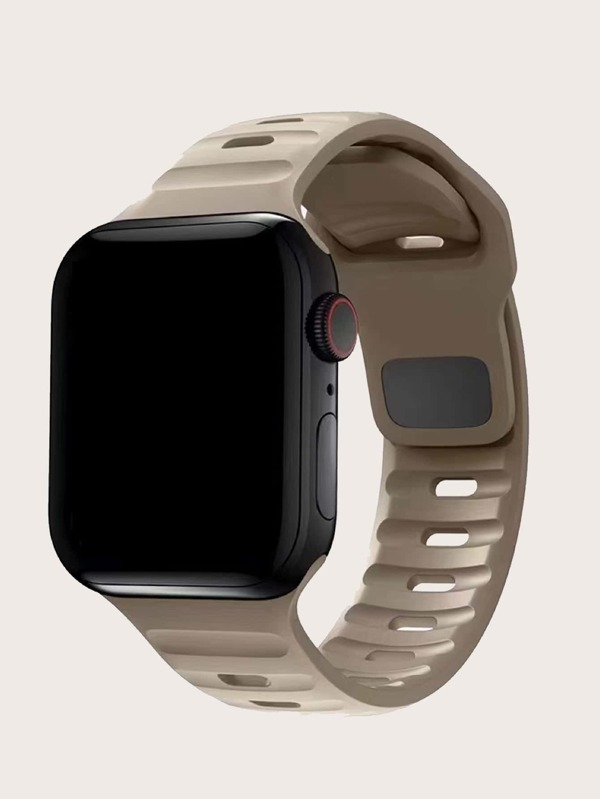 حزام ساعة سيليكون بسيط متوافق مع Apple Watch