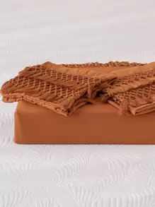 Burnt Orange Duvet Cover Set 3 Pieces Tassel Fringe Farmhouse Boho Bedding Set Ultra Soft Breathable Microfiber Tassel Fringed Comforter Cover Terracotta Shabby Chic Bedding Set For Boys Girls 1 Duvet Cover 2 Pillowcases No Comforter