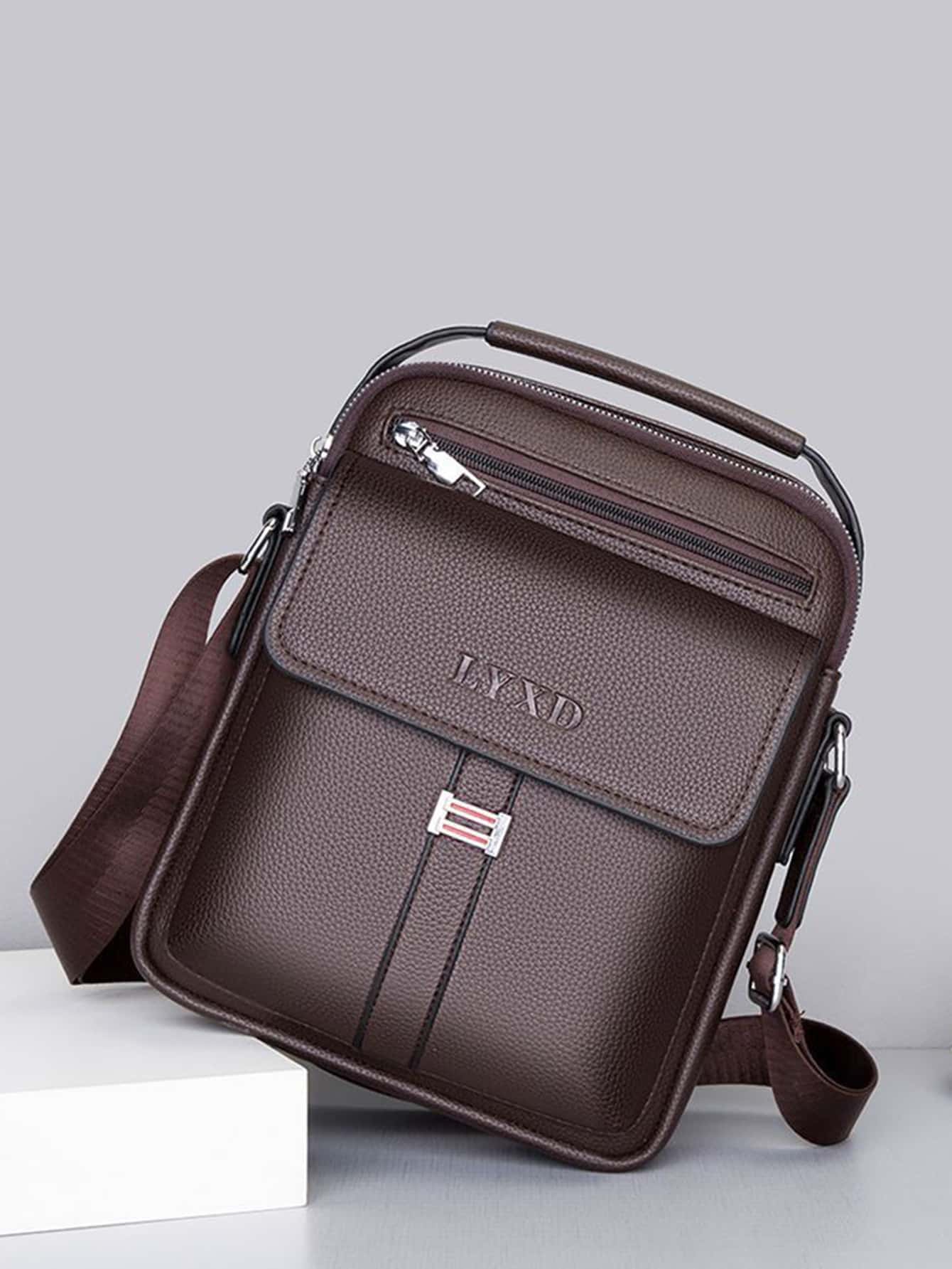 Túi xách công sở nam Cặp túi hội nghị Túi đeo vai nam Túi đeo chéo Túi đựng hồ sơ Túi đựng máy tính Túi da đi làm Đi chơi Chống trộm Quà tặng chống nước cho nam Da PU Công sở giản dị Tối giản Di động Quà tặng cho nam Túi đeo hông Túi đeo chéo Quà tặng Túi đại học mùa hè Túi thời trung cổ Túi Halloween Giáng sinh Túi nam Túi đi học Túi học sinh Túi đựng sách Túi đeo chéo Scream - màu nâu - Xem 1