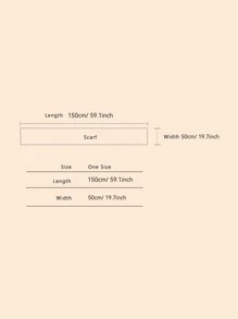 Floral Print Chiffon Scarf - Blue - View 3