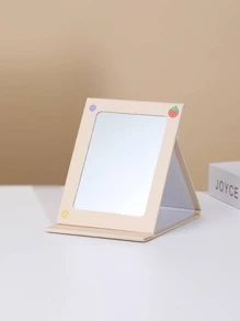 Espejo plegable con estampado de dibujos animados - Multicolor - Ver 2