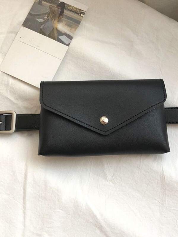Mini Minimalist Flap Belt Bag SHEIN UK