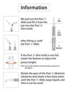 1 cái bút lưu trữ trang điểm di động - Trong sáng - Xem 7
