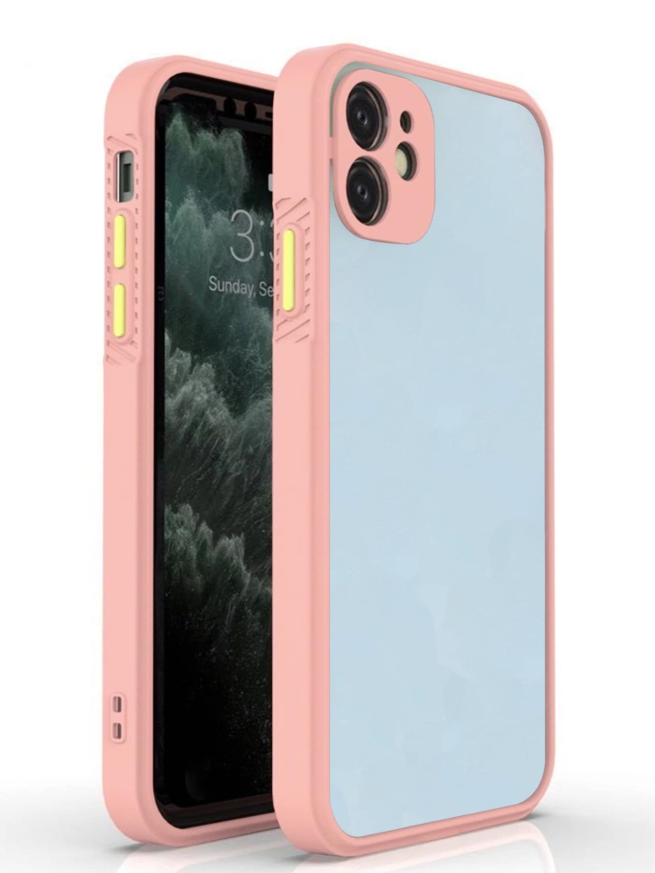 Contrast Frame Case Compatible With iPhone