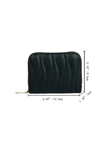 绗缝拉链 超薄轻便 便携式现金 身份证 卡片 硬币袋 生日礼物 情人节 情侣 女性 女士 少女 青少年 大学生 在校学生 轻便便携式卡 身份证 白领 女性 节日 周年纪念 生日礼物 礼品袋 礼物 学校用品 教师礼物 返校 卡夹 钱包 名片夹 信用卡夹 女士钱包 迷你钱包 钱包 卡包