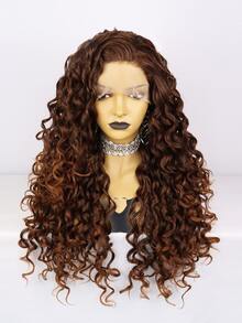 Tóc giả tổng hợp dài 13 * 3 ren phía trước - Nhiều màu - Xem 3