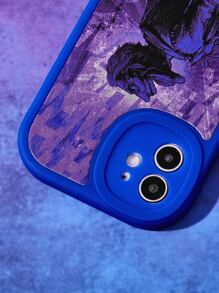 Harley Quinn | ROMWE Figure Graphic Phone Case - Multicolor - View 2