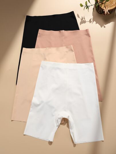 شورت داخلي سادة غير ظاهر - 4 قطع