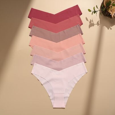 7pack Plain Panty Set