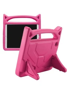 1 件 3D 卡通恶魔形 Eva 平板电脑保护套，兼容 iPad，带支架和手提把手，多种型号可供选择