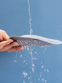 1个随机颜色毛发过滤器，水槽防堵塞过滤器，浴缸淋浴地漏塞，硅胶厨房除臭塞，地漏盖，浴室配件，浴室工具 - 彩色 - 查看 5
