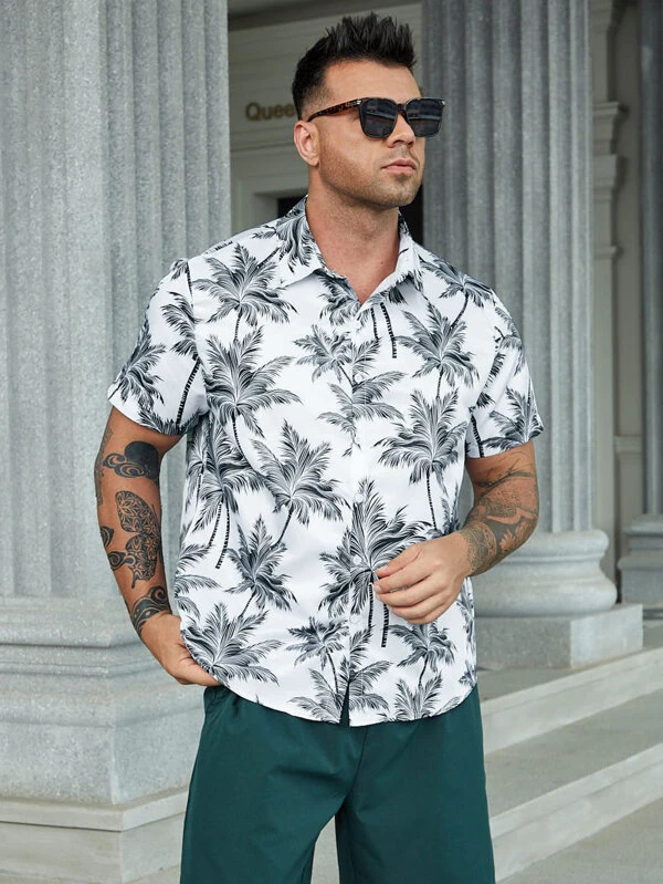 mens shirts with palm trees