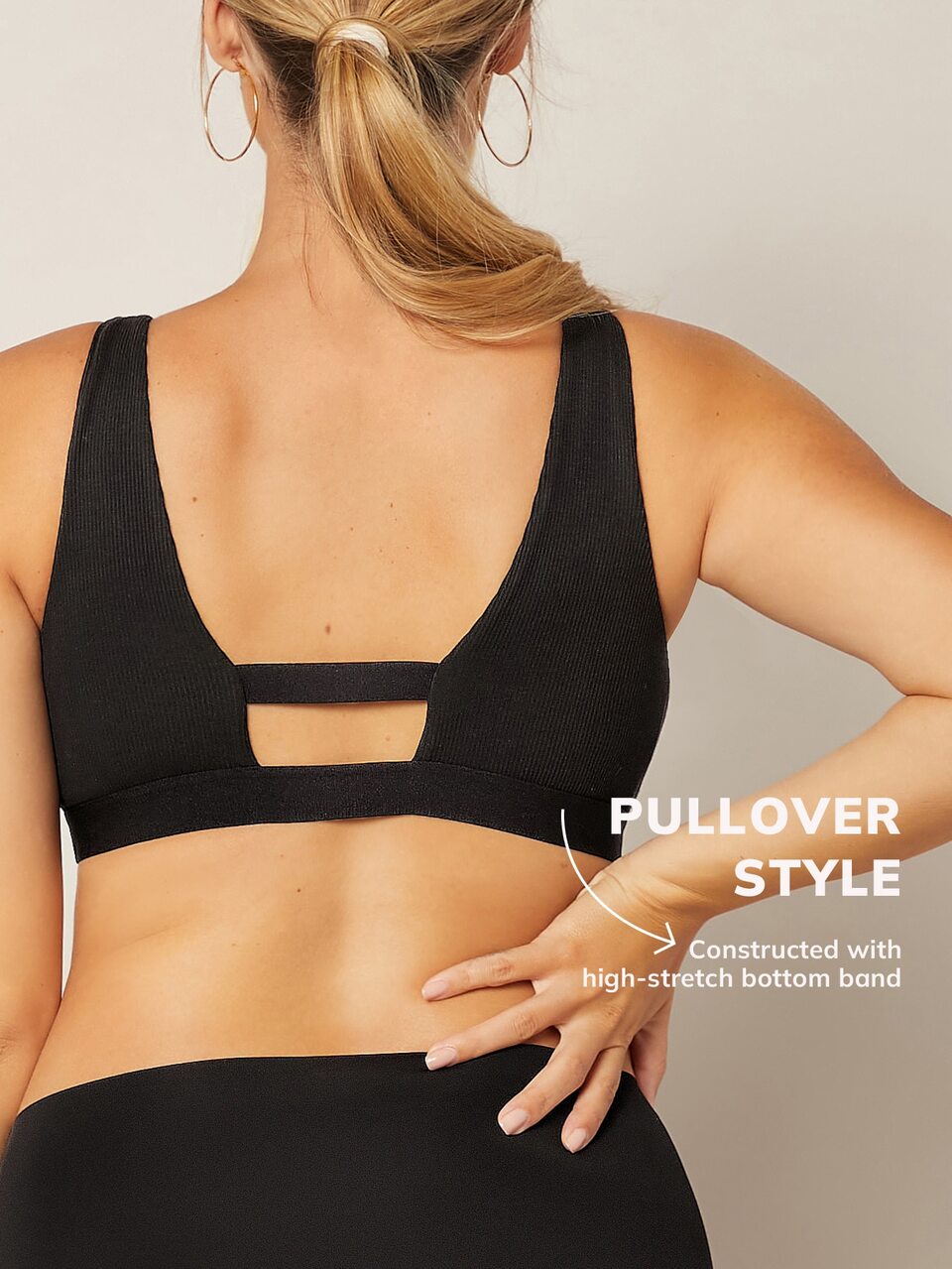 Full Coverage Wireless Lounge Bra
