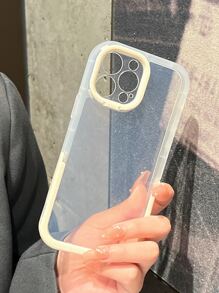 素色手機殼帶隱形支架 - 白色 - 查看 5