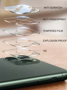 指紋按鍵貼紙相容於iPhone15/15Plus/15Pro/15Promax - 無色 - 查看 4