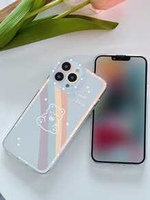 彩虹和小熊印花手機殼 - 彩色 - 查看 5