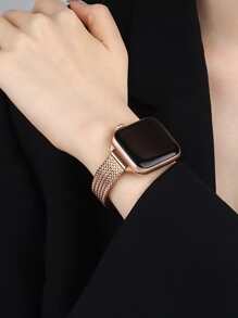 不銹鋼錶帶適用於Apple Watch - 玫瑰金 - 查看 2
