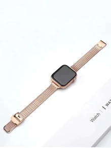 不銹鋼錶帶適用於Apple Watch - 玫瑰金 - 查看 5