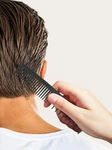 2 In 1 Men Hair Comb - Black - View 2