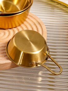 1入組小號不銹鋼飯碗拉麵碗意大利麵碗韓式碗