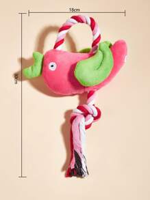 Bird Design Pet Plush Toy - Multicolor - View 4