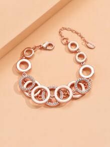 Vòng đeo tay trang trí bằng đá rhinestone - Nhiều màu - Xem 1