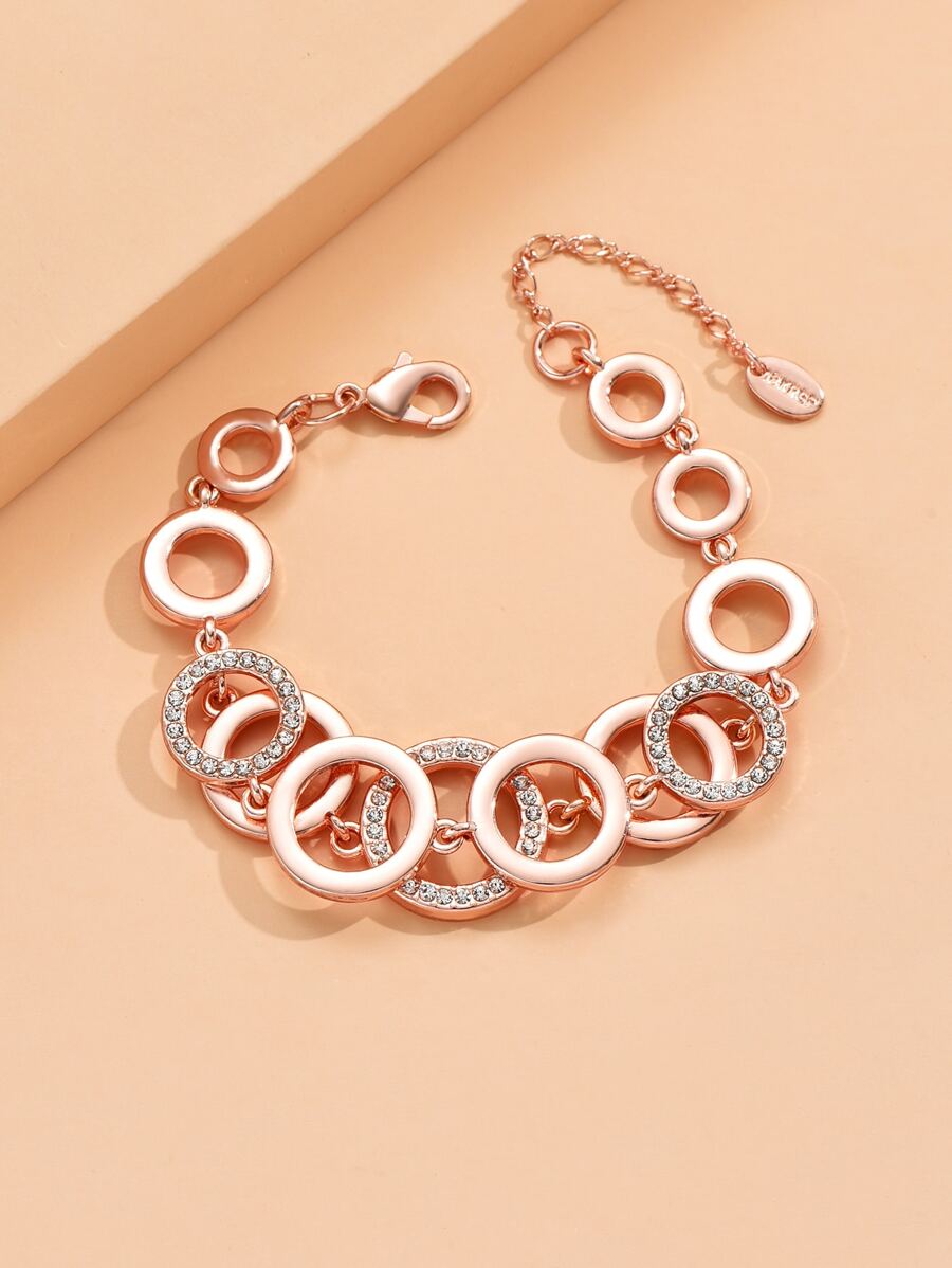 Vòng đeo tay trang trí bằng đá rhinestone - Nhiều màu - Xem 1