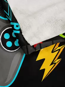 遊戲手柄圖案毯子 - 彩色 - 查看 5