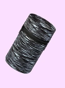 Minimalist Phone Arm Bag - Black and White - View 2