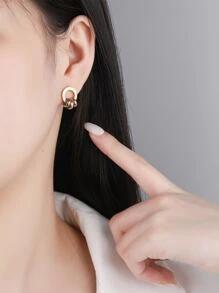 Hoa tai Đúng mốt - Vàng - Xem 4