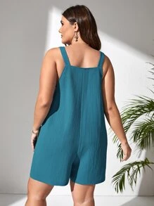 SHEIN Essnce Mono con parche de bolsillo