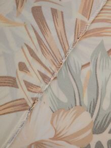 1pc Flower Pattern Sofa Cushion Cover,Cottagecore Sofa Seat Dust Cover For Home Decor - Multicolor - View 9